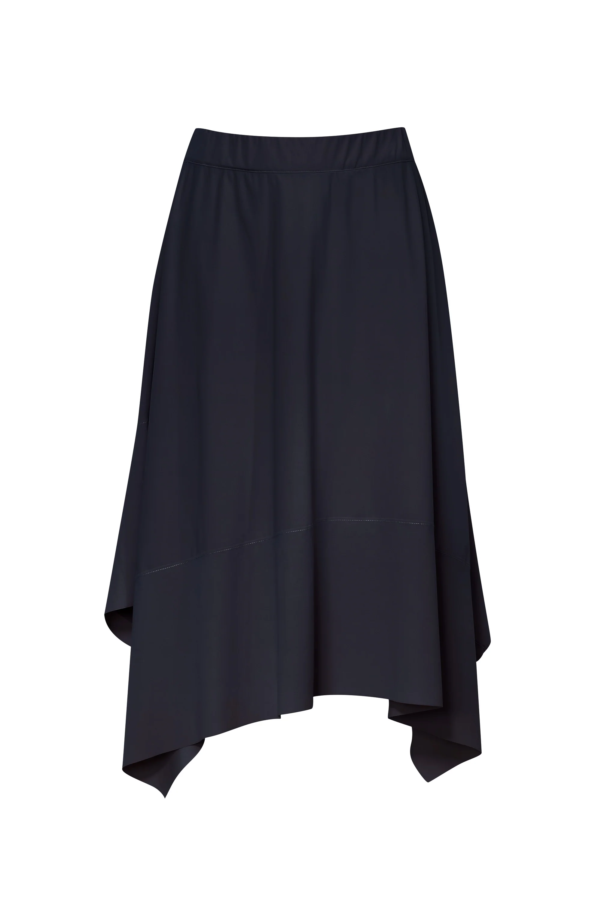 Paula Ryan Handkerchief Hem Panel Skirt - Microjersey - Image 3