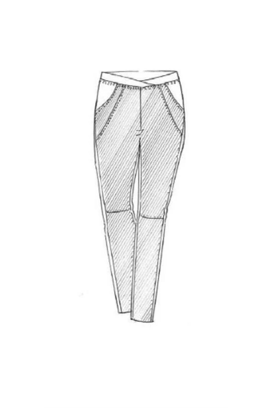 Paula Ryan Leather Front Roma Pant - Image 6