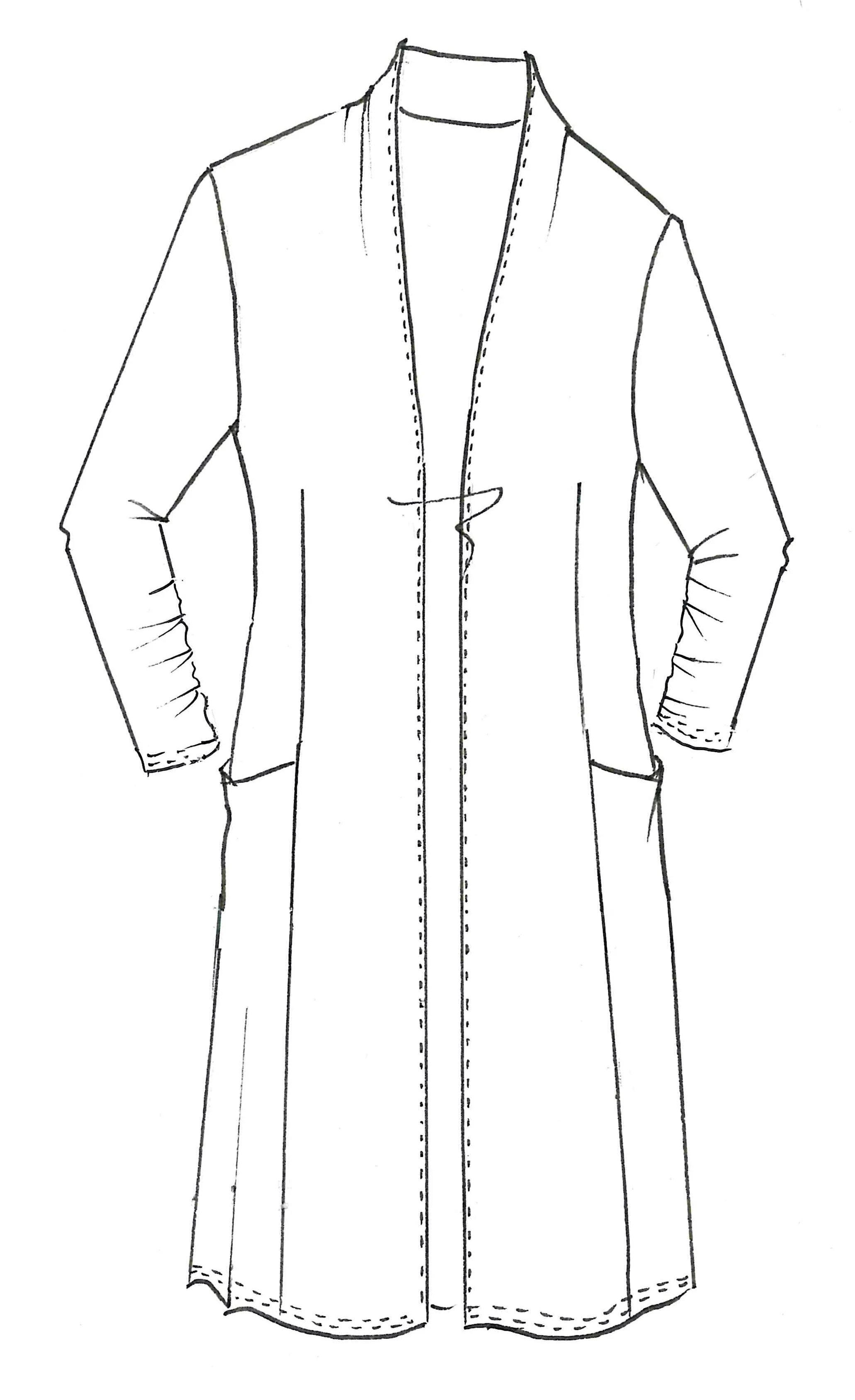 Paula Ryan Long Shrug - Starling - Image 2