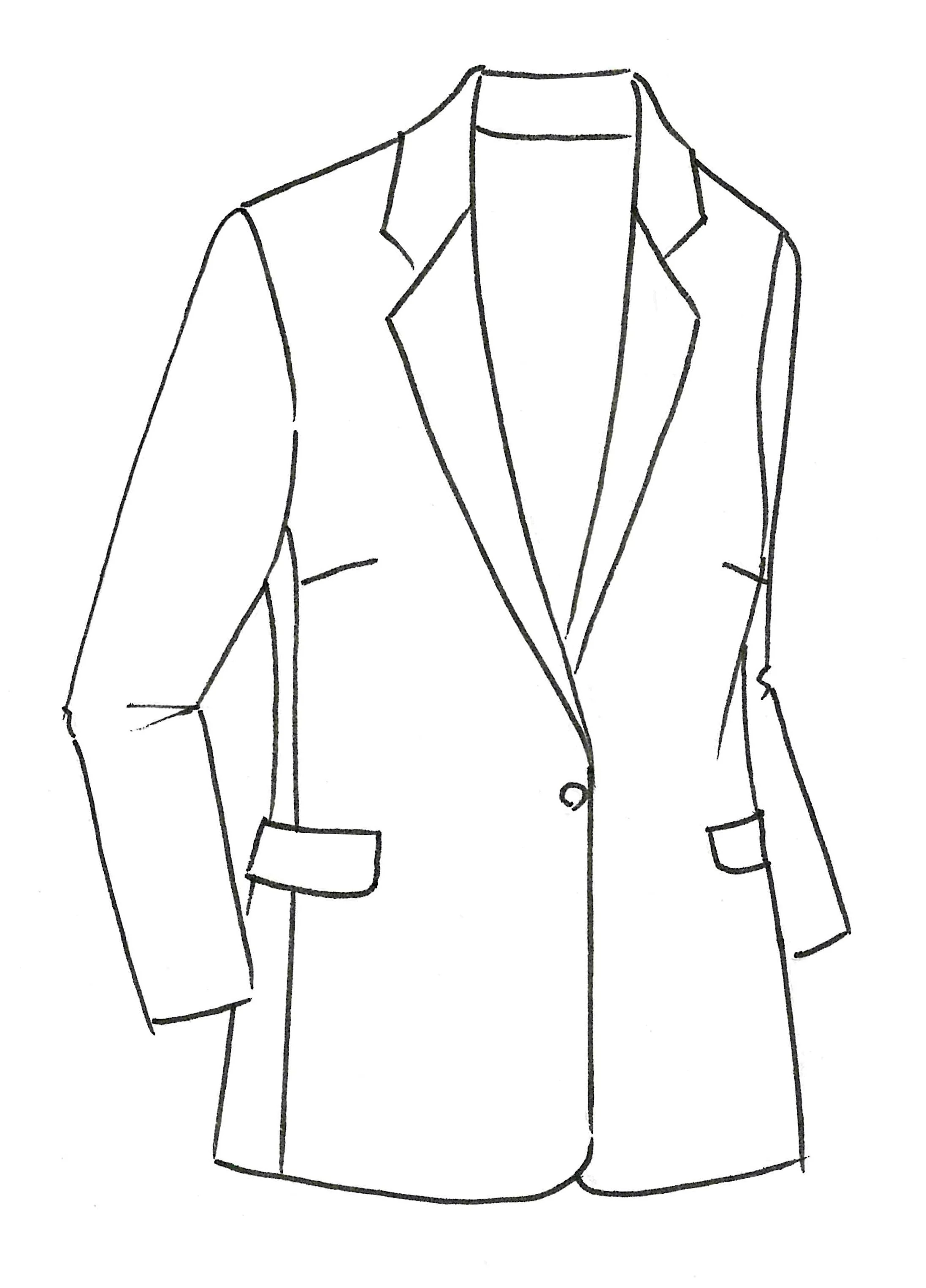 Paula Ryan Long Summer Blazer - White - Image 5