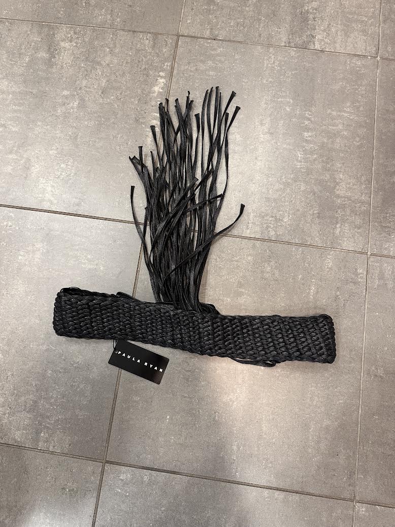 Paula Ryan Macrame Leather Belt - Image 5
