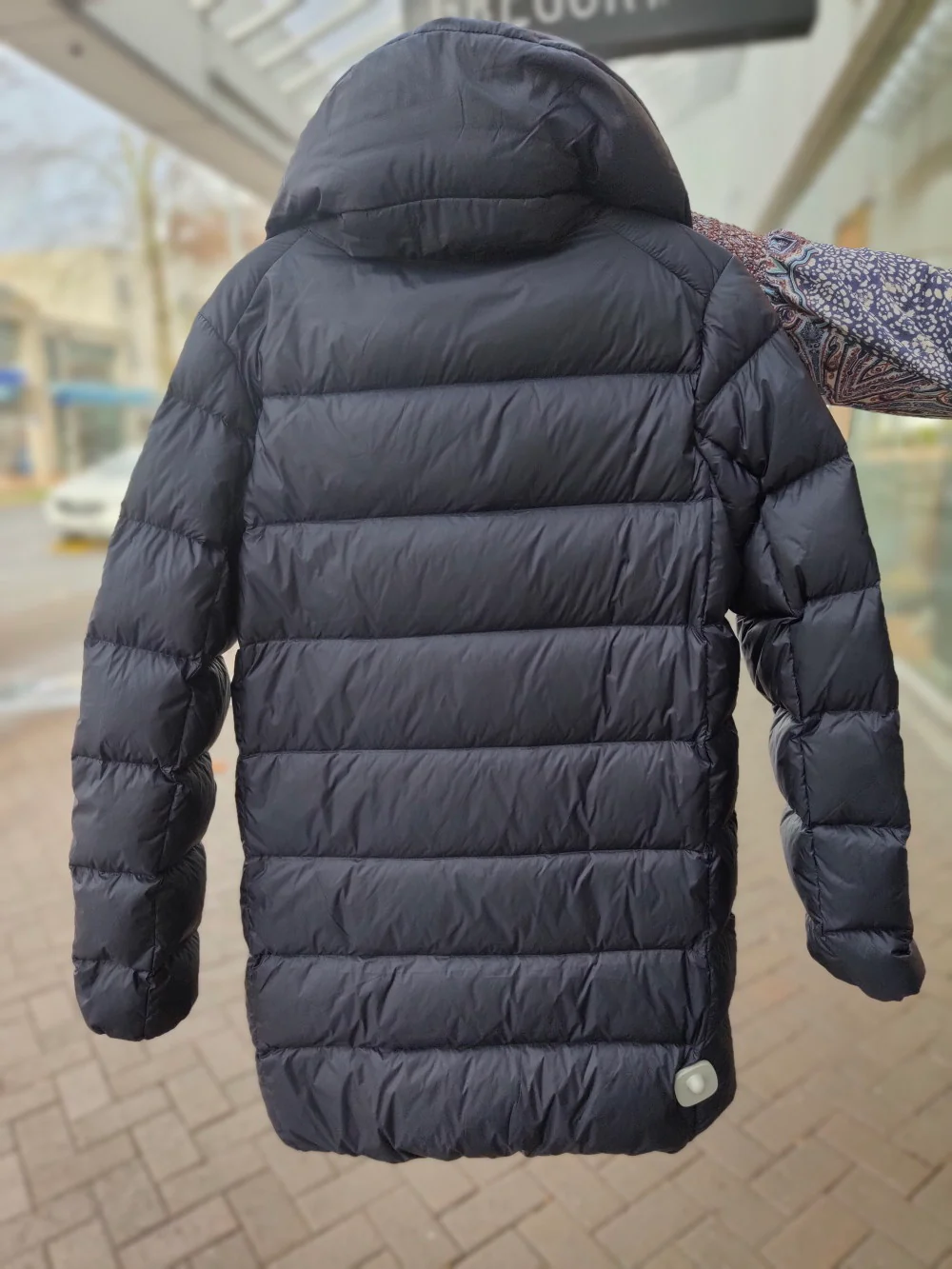 Paula Ryan Navy Quilted Jacket - Image 2