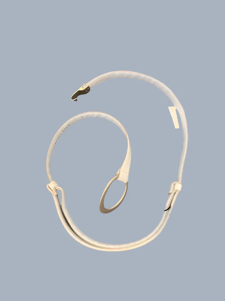 Paula Ryan Oval Belt - White - Image 3