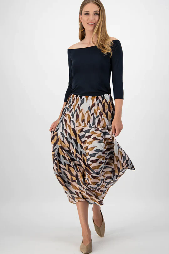Paula Ryan Panel Skirt