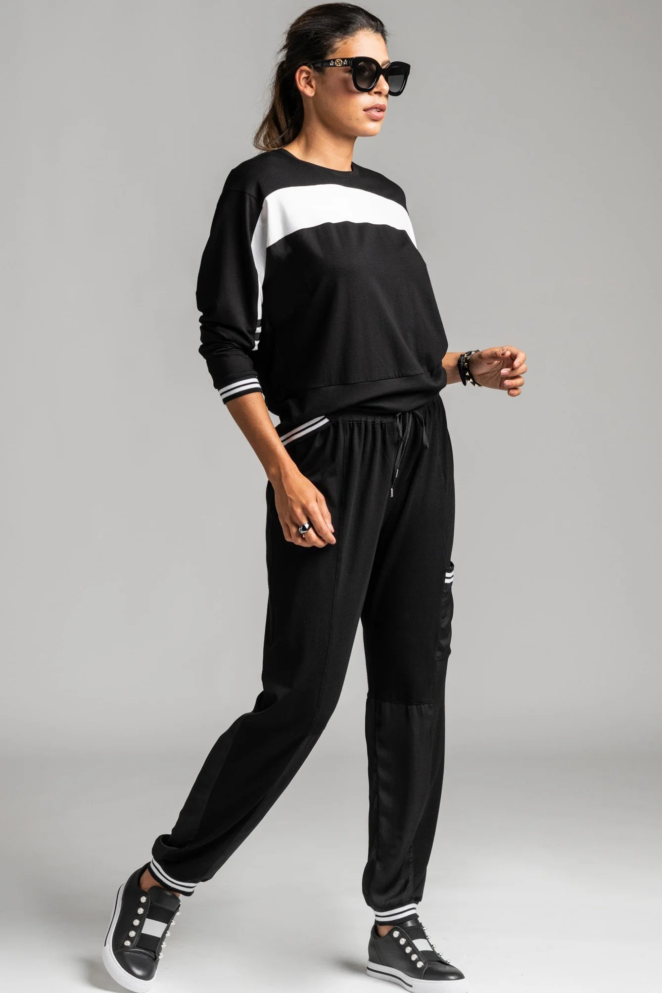 Paula Ryan Relaxed Hipster Panel Top - Image 2