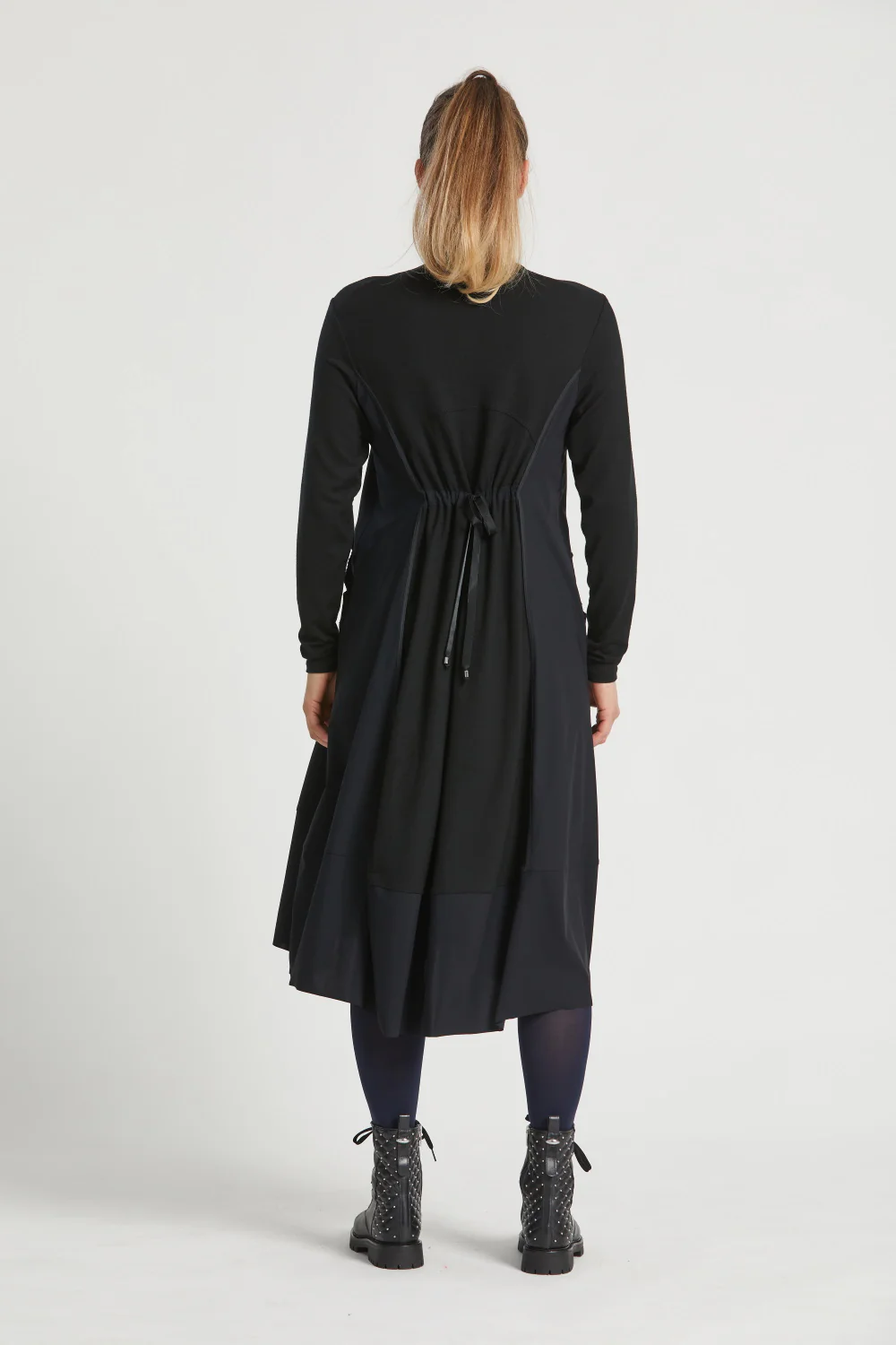 Paula Ryan Rib Trim Dress - Image 2
