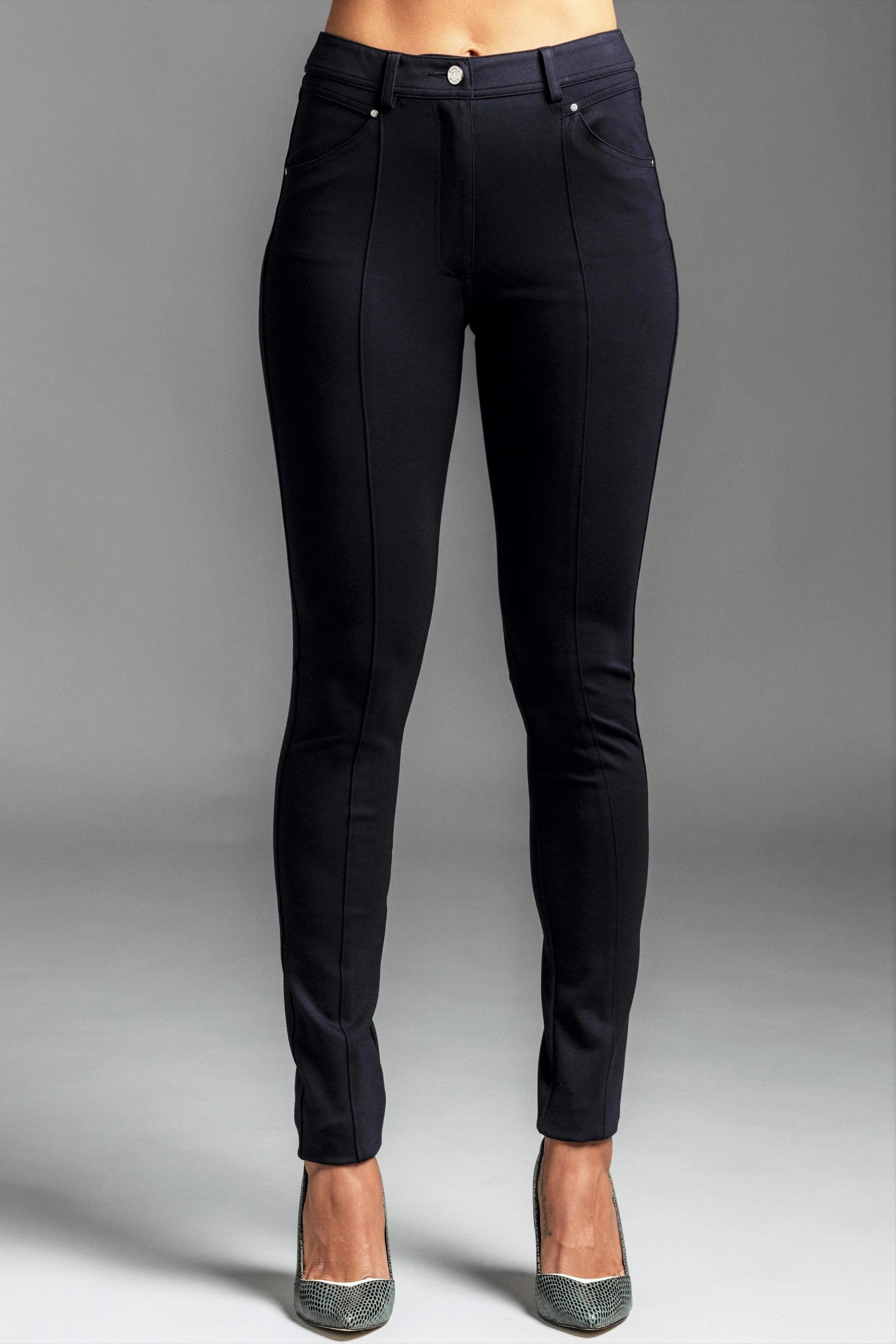 Paula Ryan Roma Jean Legging - Black