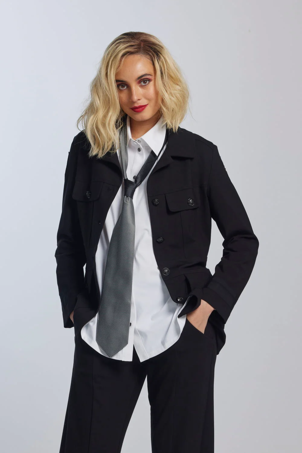 Paula Ryan Roma Officers Jacket