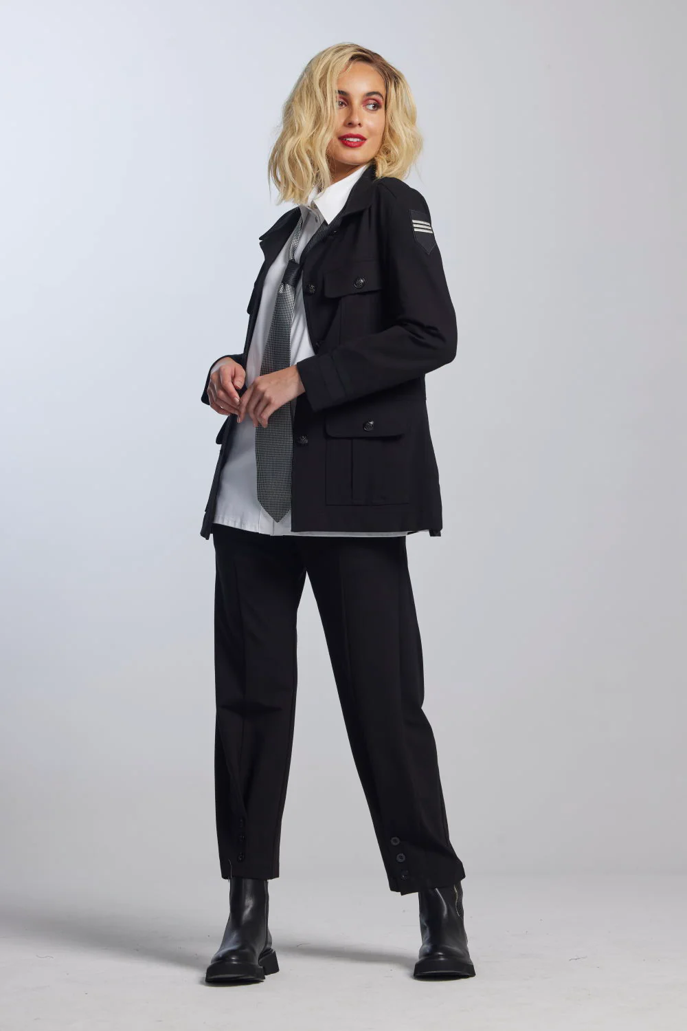 Paula Ryan Roma Officers Jacket - Image 2