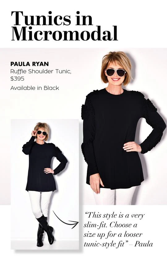 Paula Ryan Ruffle Tunic - Image 3