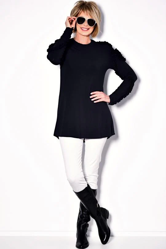 Paula Ryan Ruffle Tunic - Image 4
