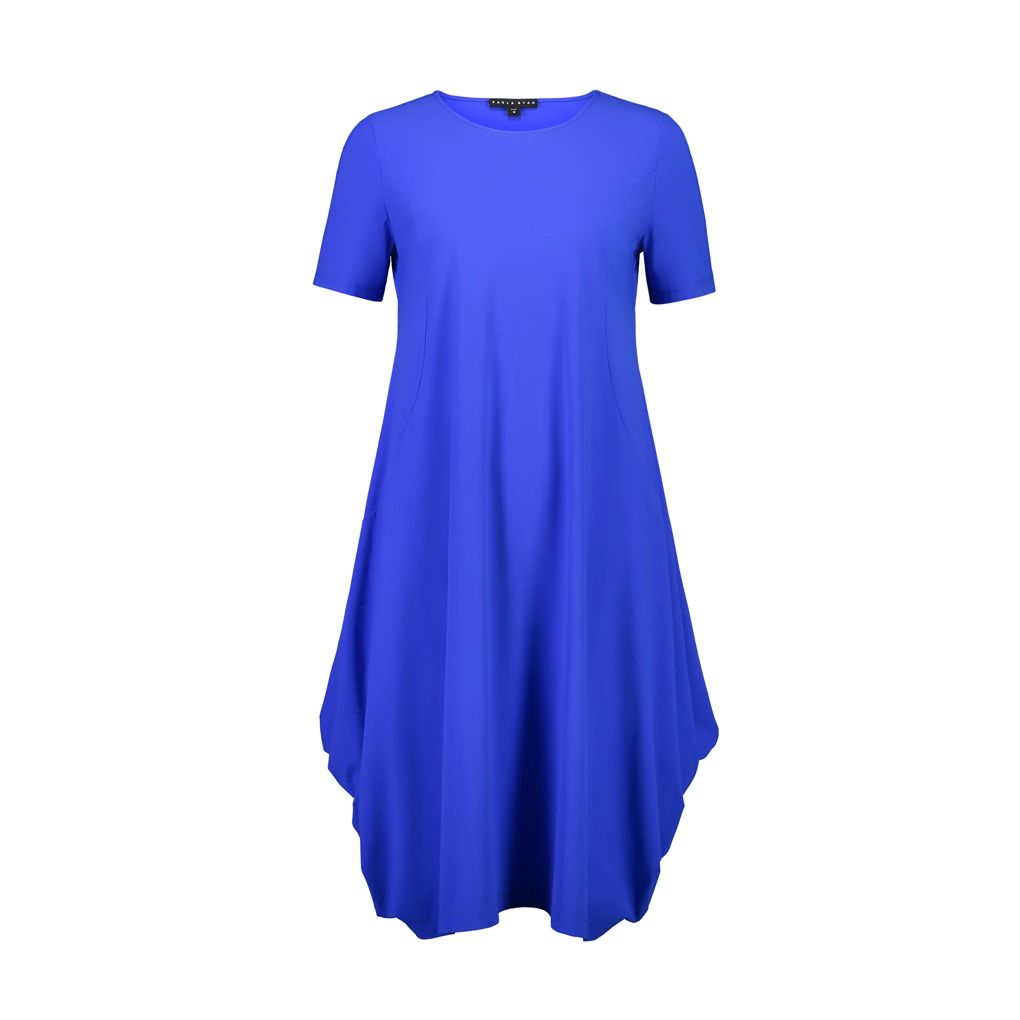 Paula Ryan Scoop Neck Dress-Ink