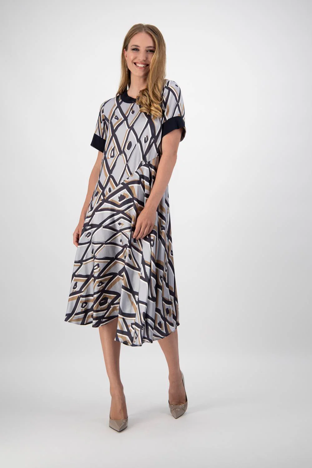 Paula Ryan Side Flare A Line Dress