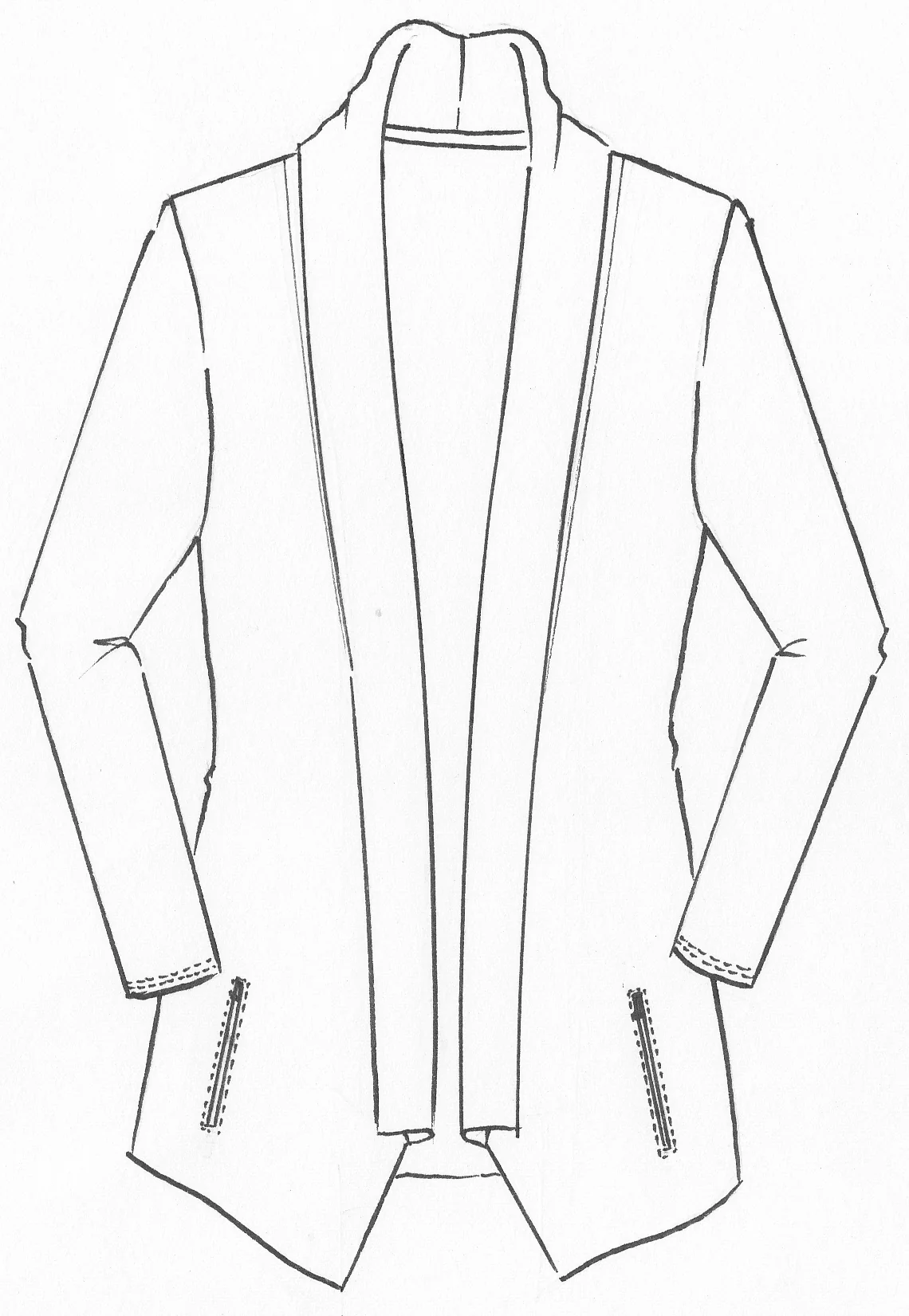Paula Ryan Soft Zip Jacket - Black - Image 7