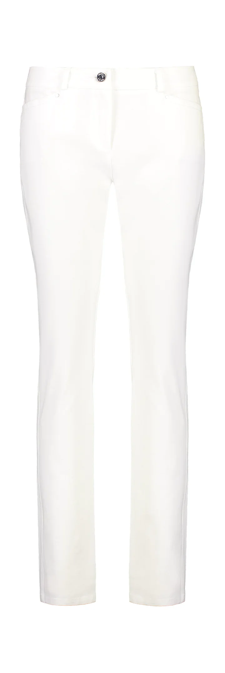 Paula Ryan Bi Stretch Jean - White - Image 3
