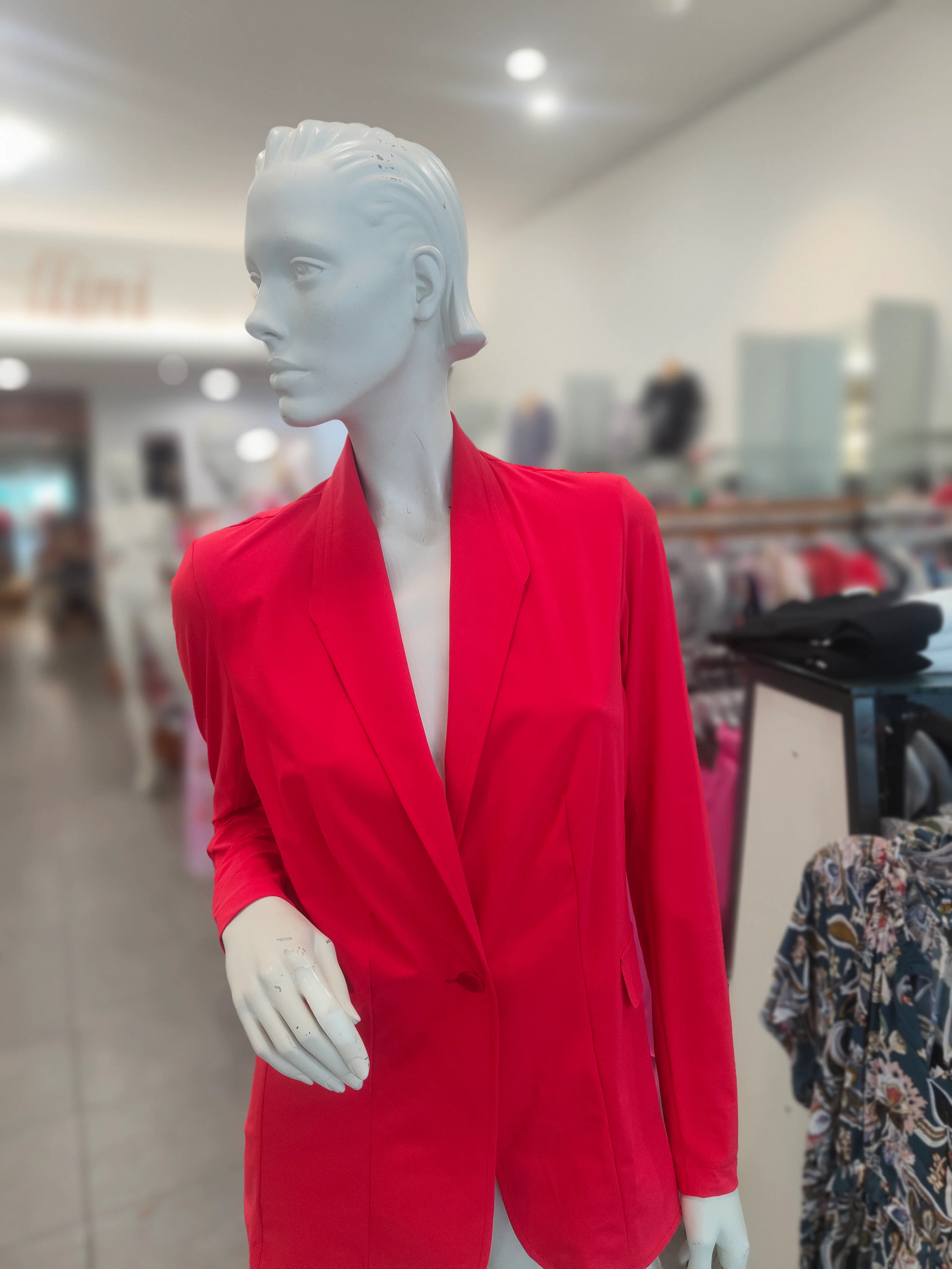 Paula Ryan Summer Blazer - Poppy