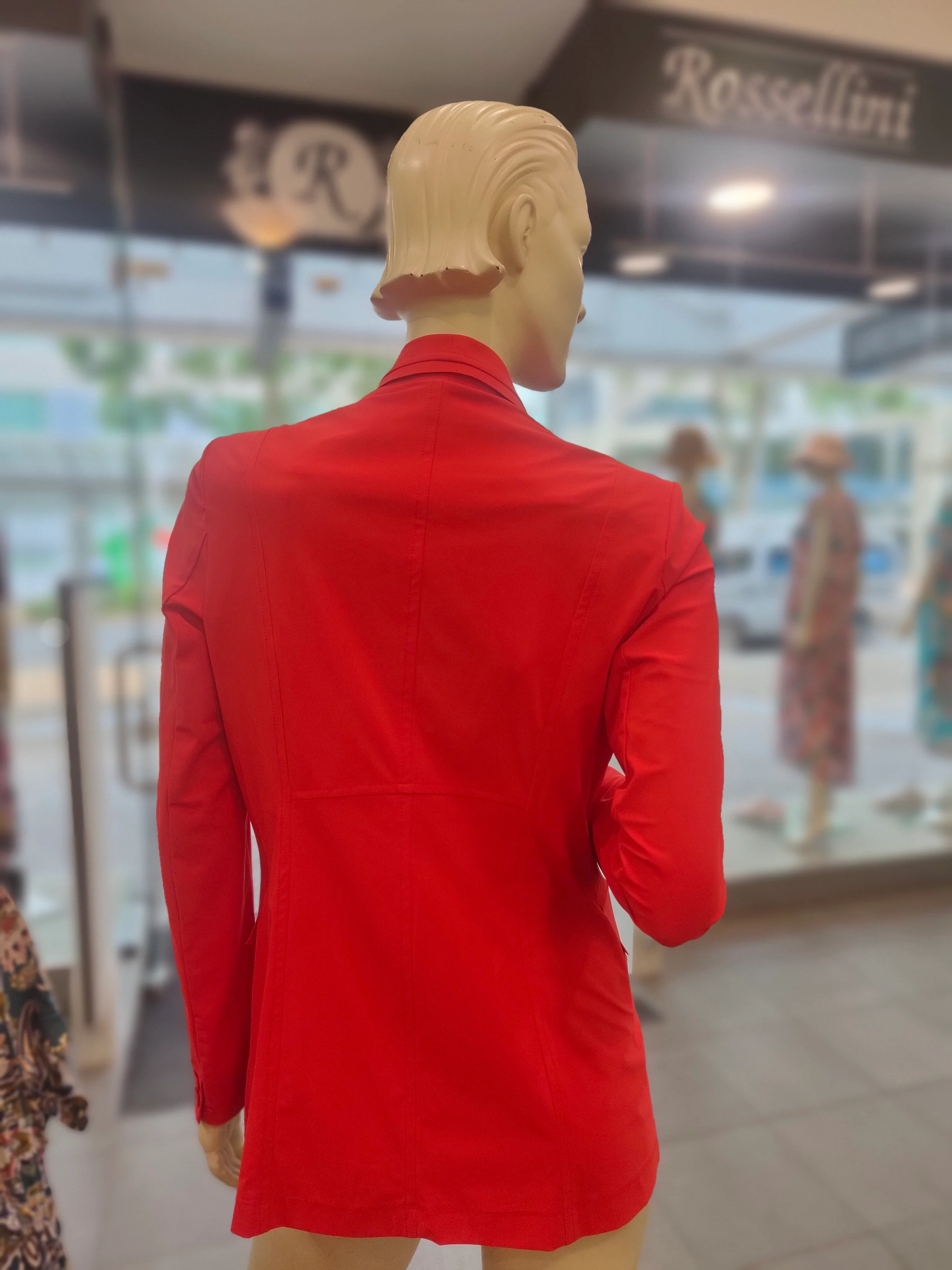 Paula Ryan Summer Blazer - Poppy - Image 2