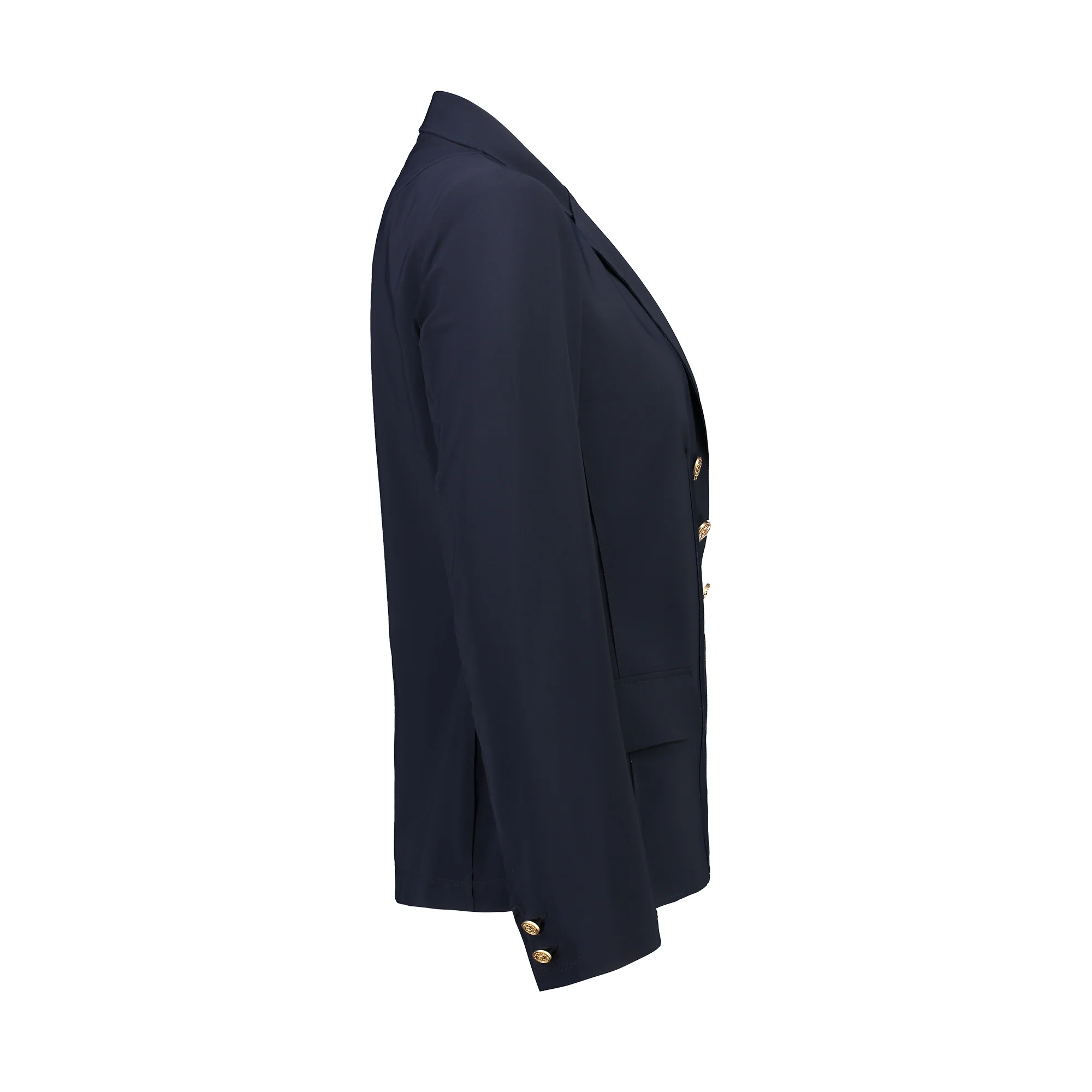 Paula Ryan Summer Boyfriend Jacket - Navy - Image 4