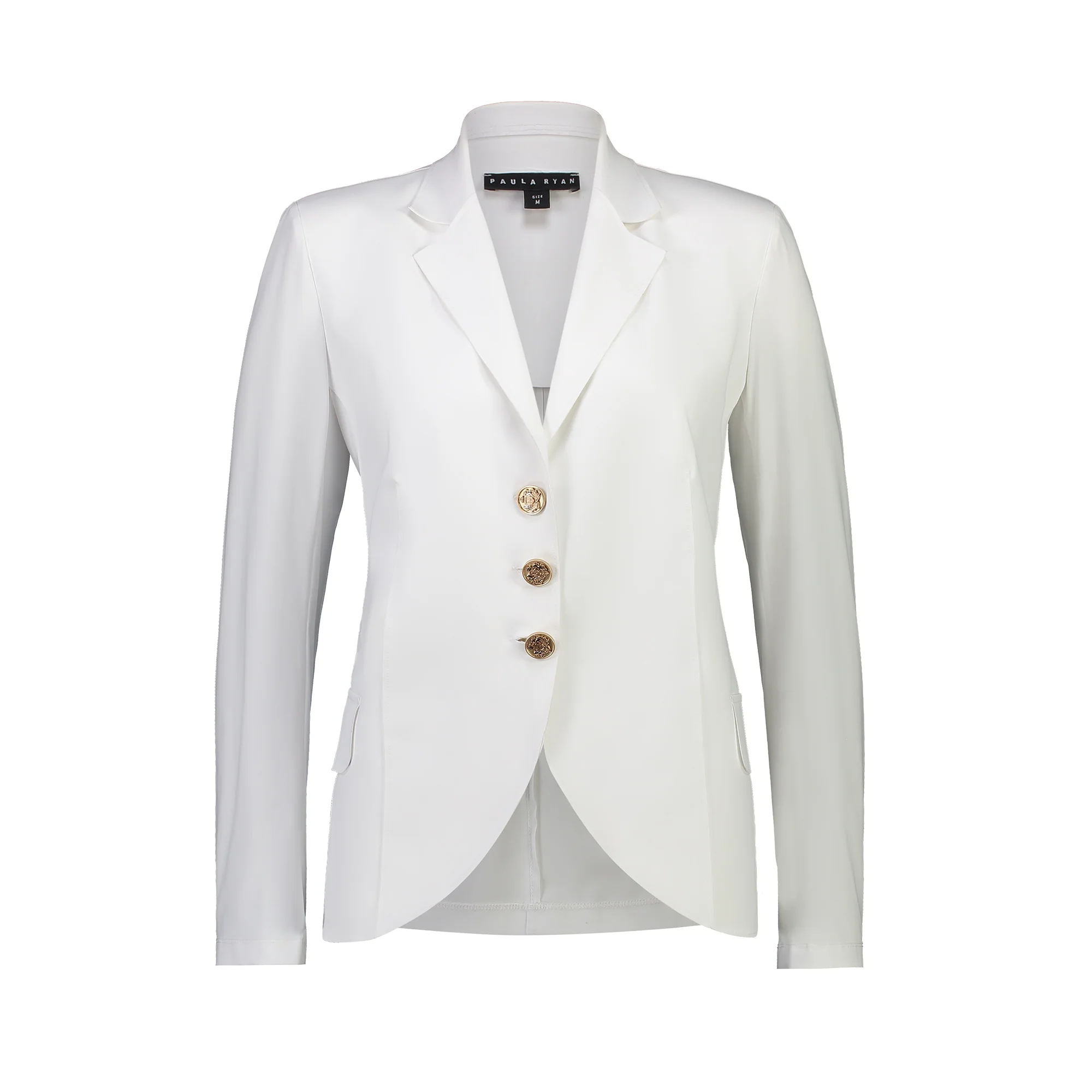 Paula Ryan Summer Boyfriend Jacket - White