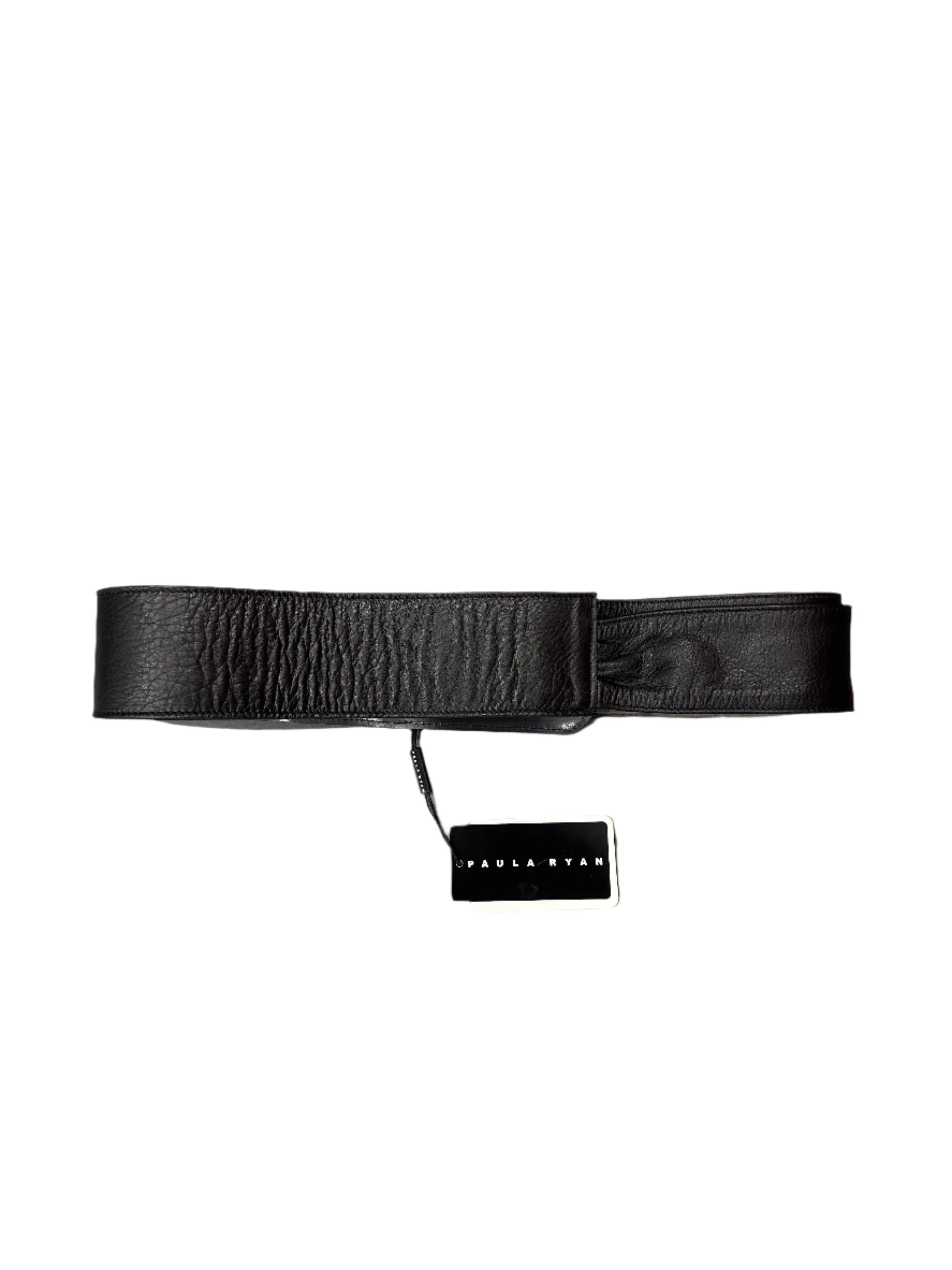 Paula Ryan Tie and Clasp Leather Belt - Image 3
