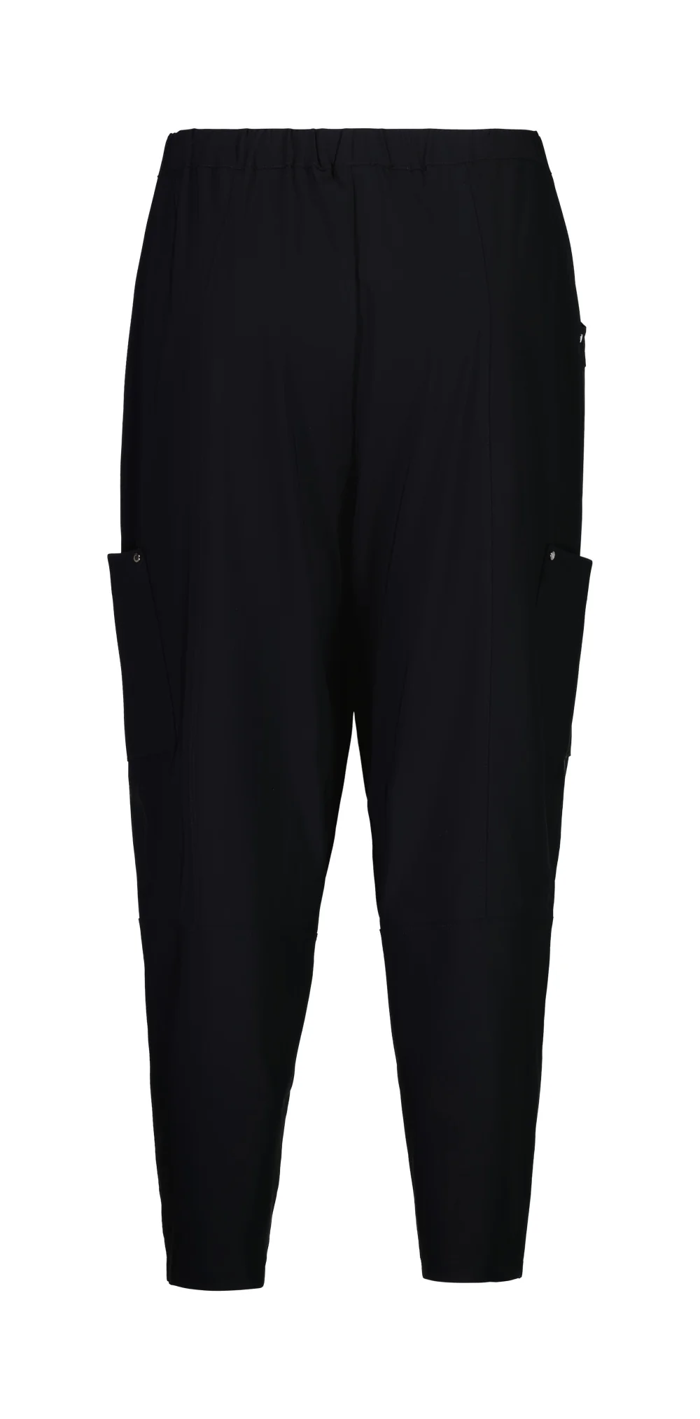 Paula Ryan Tuck Front Basque Pant - Black