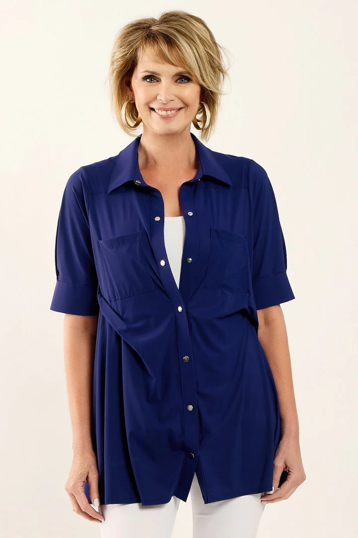 Paula Ryan Tuck Swing Shirt - Image 2