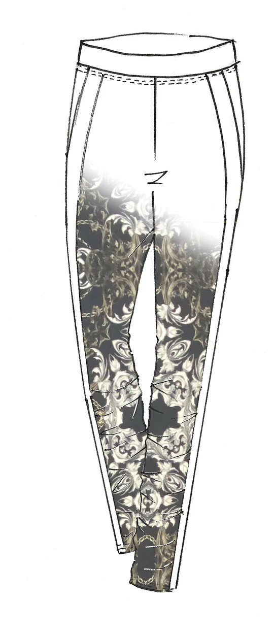 Paula Ryan Venezia Rouched Legging - Image 4