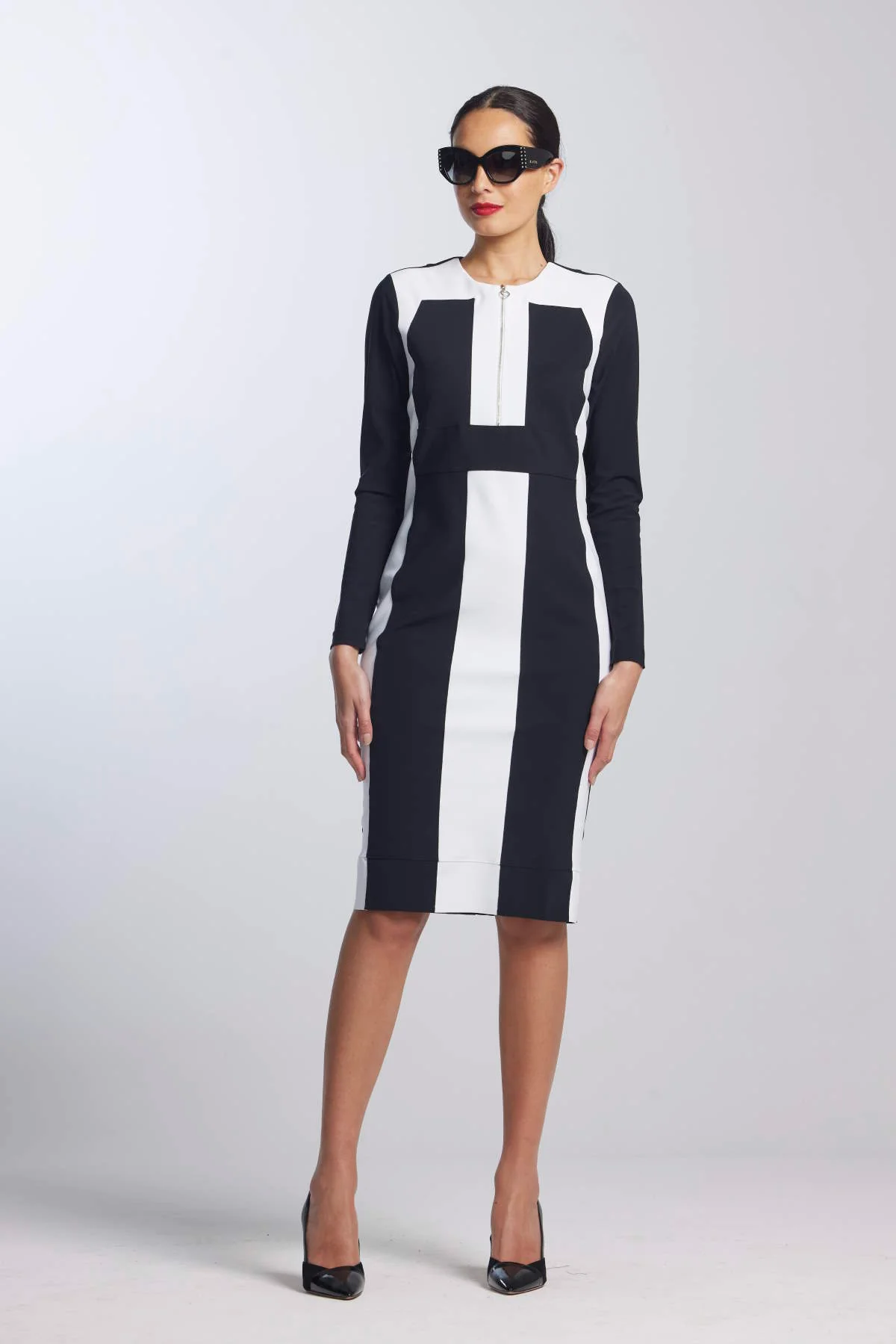 Paula Ryan Zip Panel Dress - Image 2