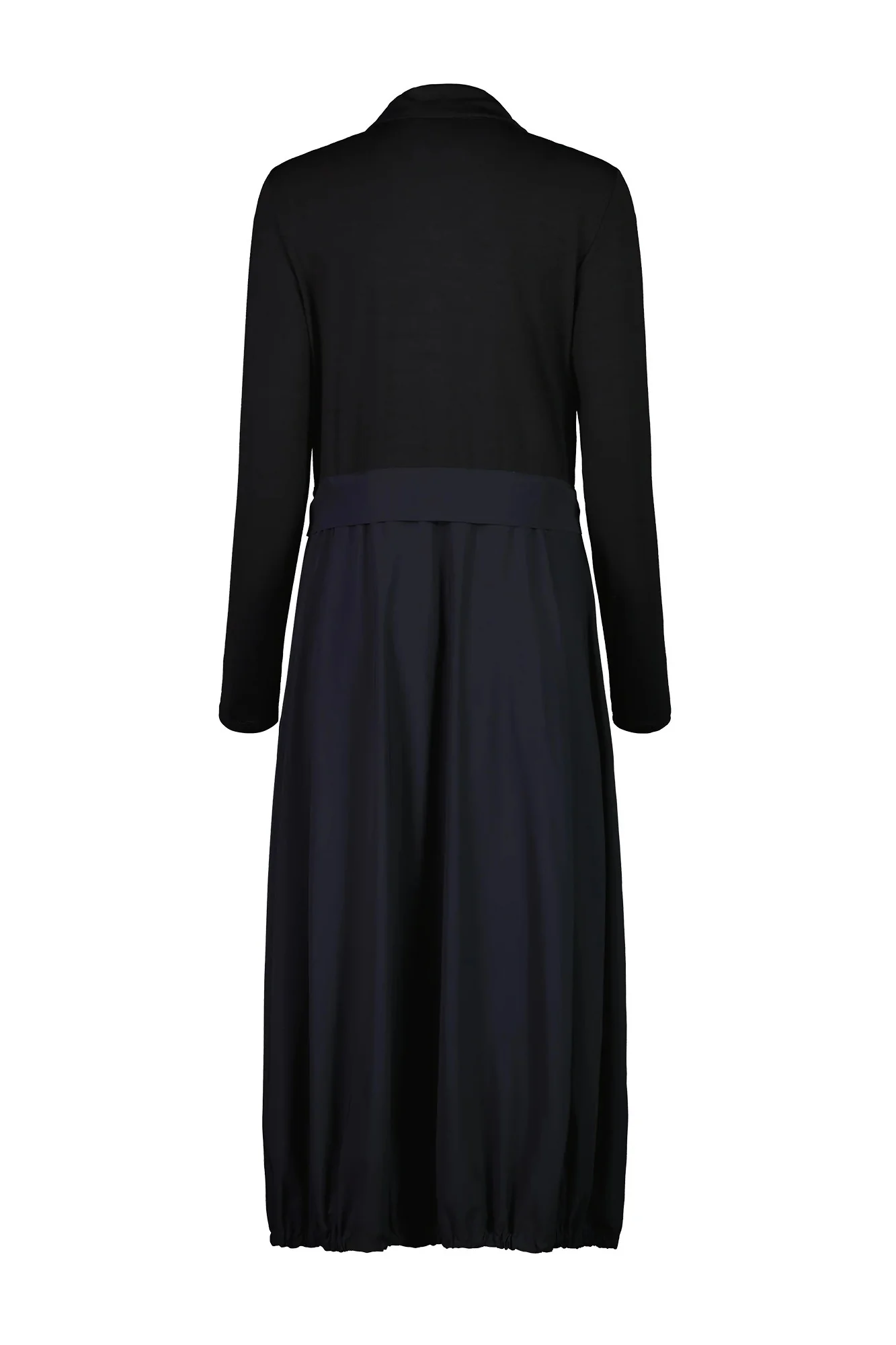 Paula Ryan Zip Tulip Dress-Black - Image 2