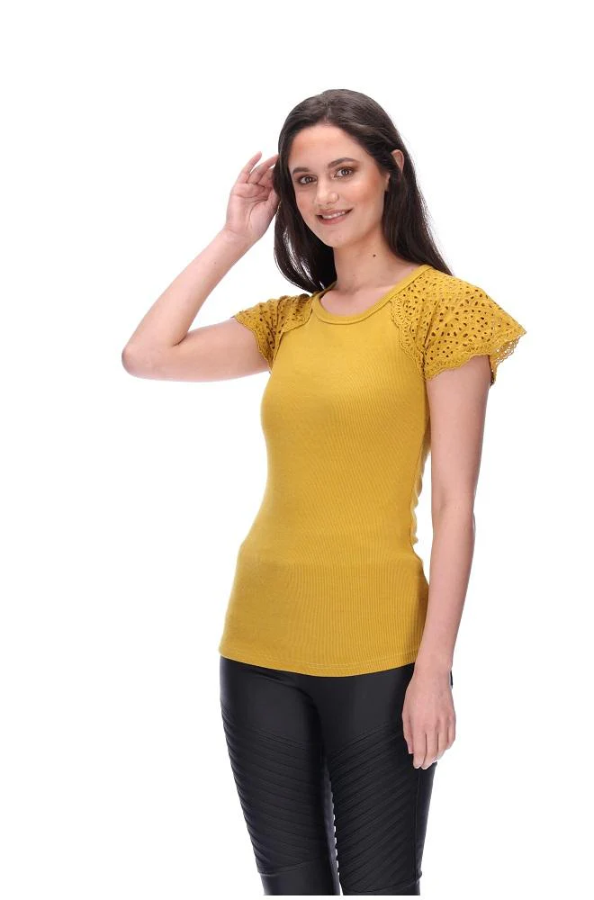 Reece Top Mustard - Image 3
