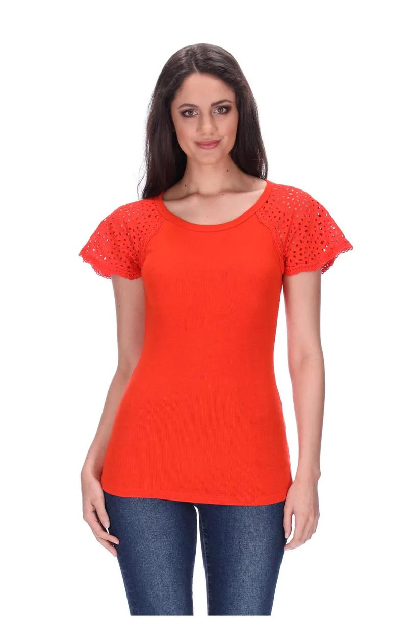 Reece Top Orange