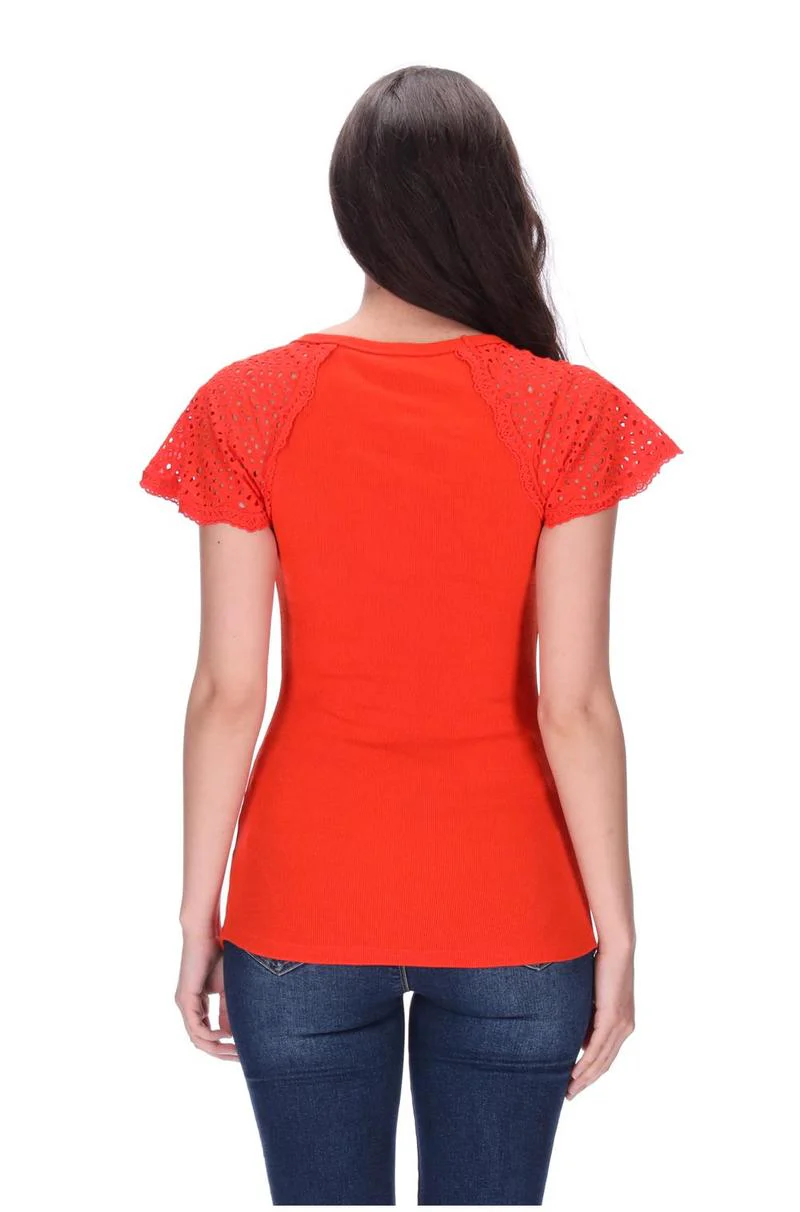 Reece Top Orange - Image 2
