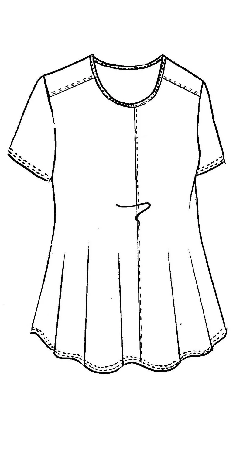Paula Ryan Scoop Swing Tunic - Image 2