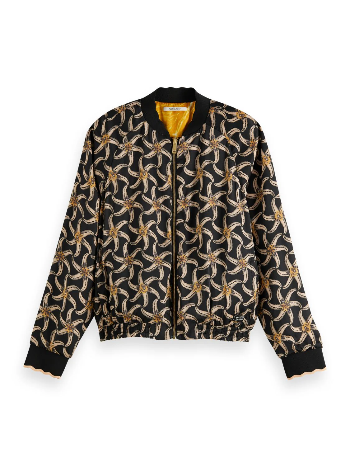 Scotch & Soda Printed Wear Two Ways Bomber - Image 11