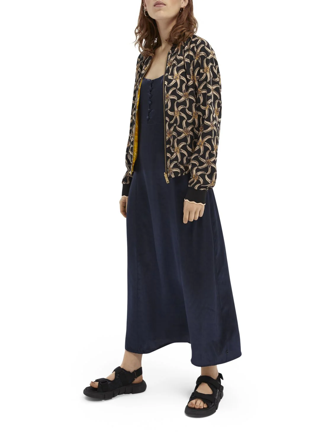 Scotch & Soda Printed Wear Two Ways Bomber - Image 6