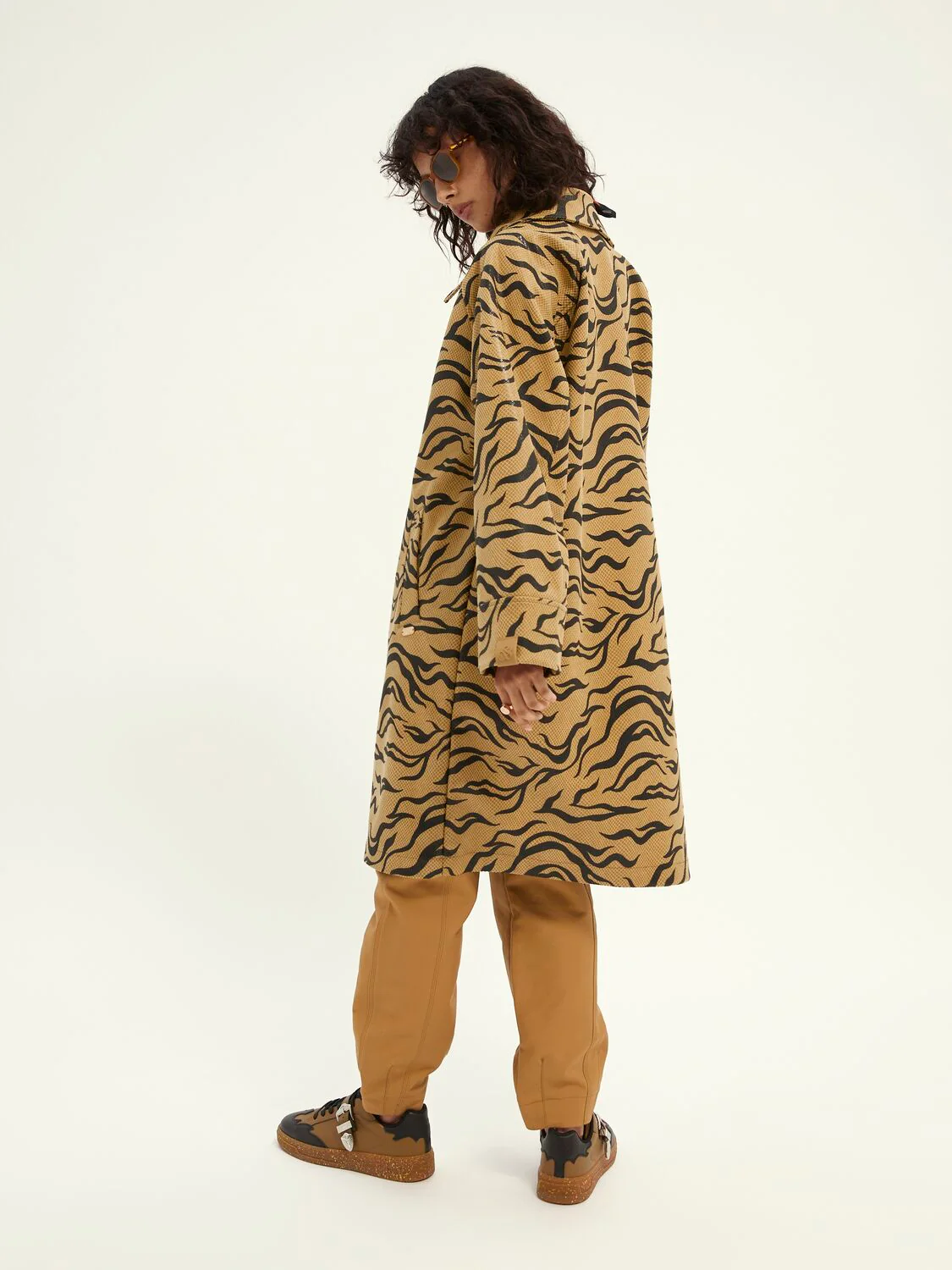 Scotch & Soda Printed Water Repellant Coat Combo - Image 2