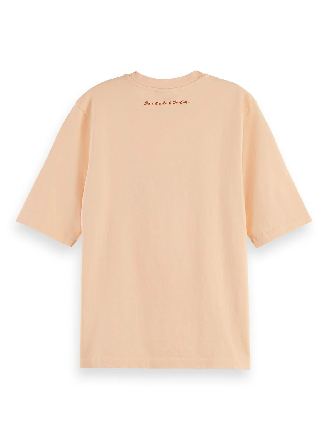 Scotch & Soda Relaxed Fit T Shirt Peach - Image 2