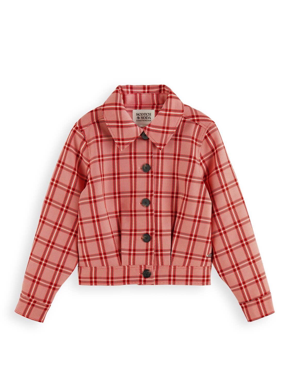 Scotch & Soda Short Checked Jacket - Image 3