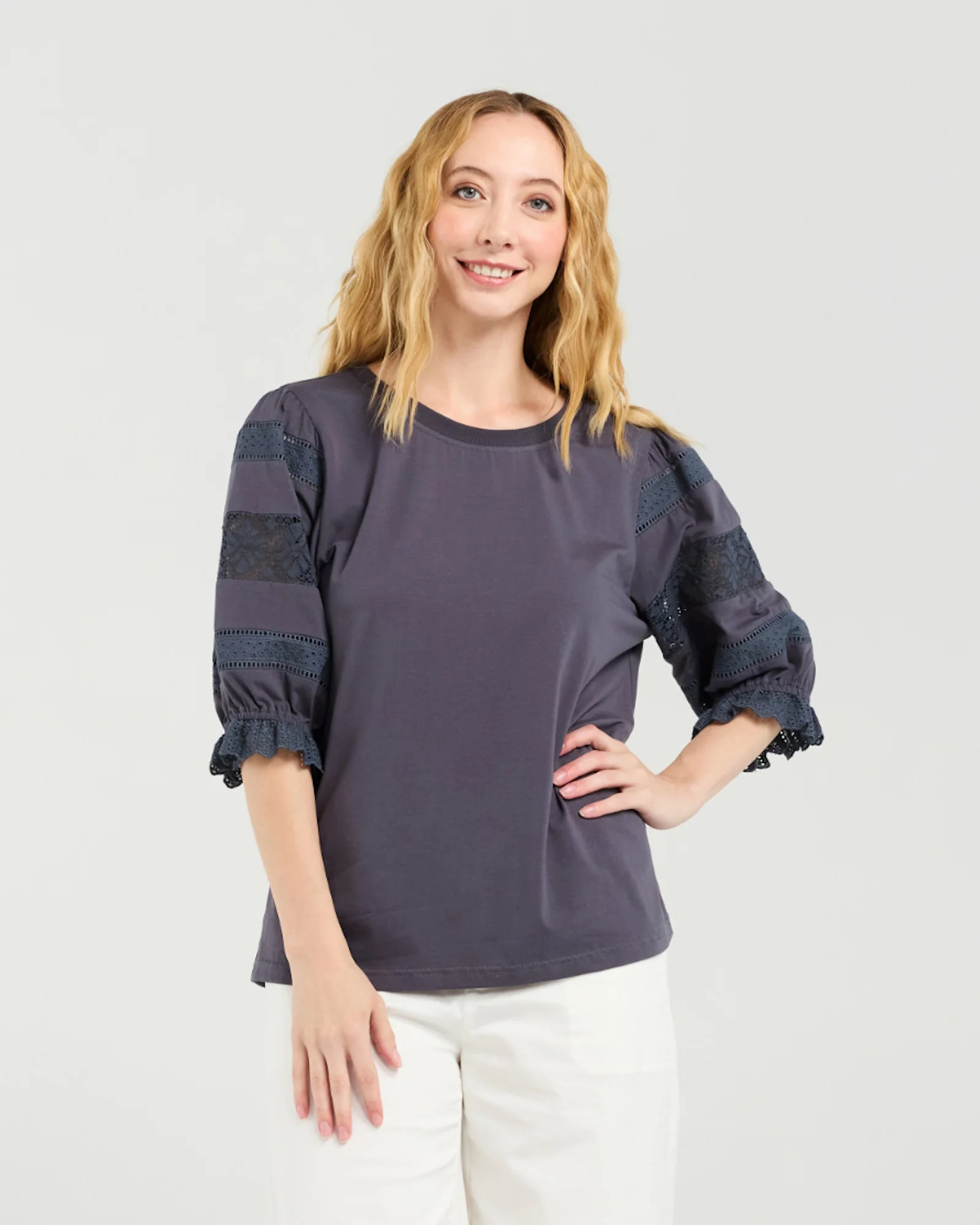 Seduce Amber Top - Grey - Image 3