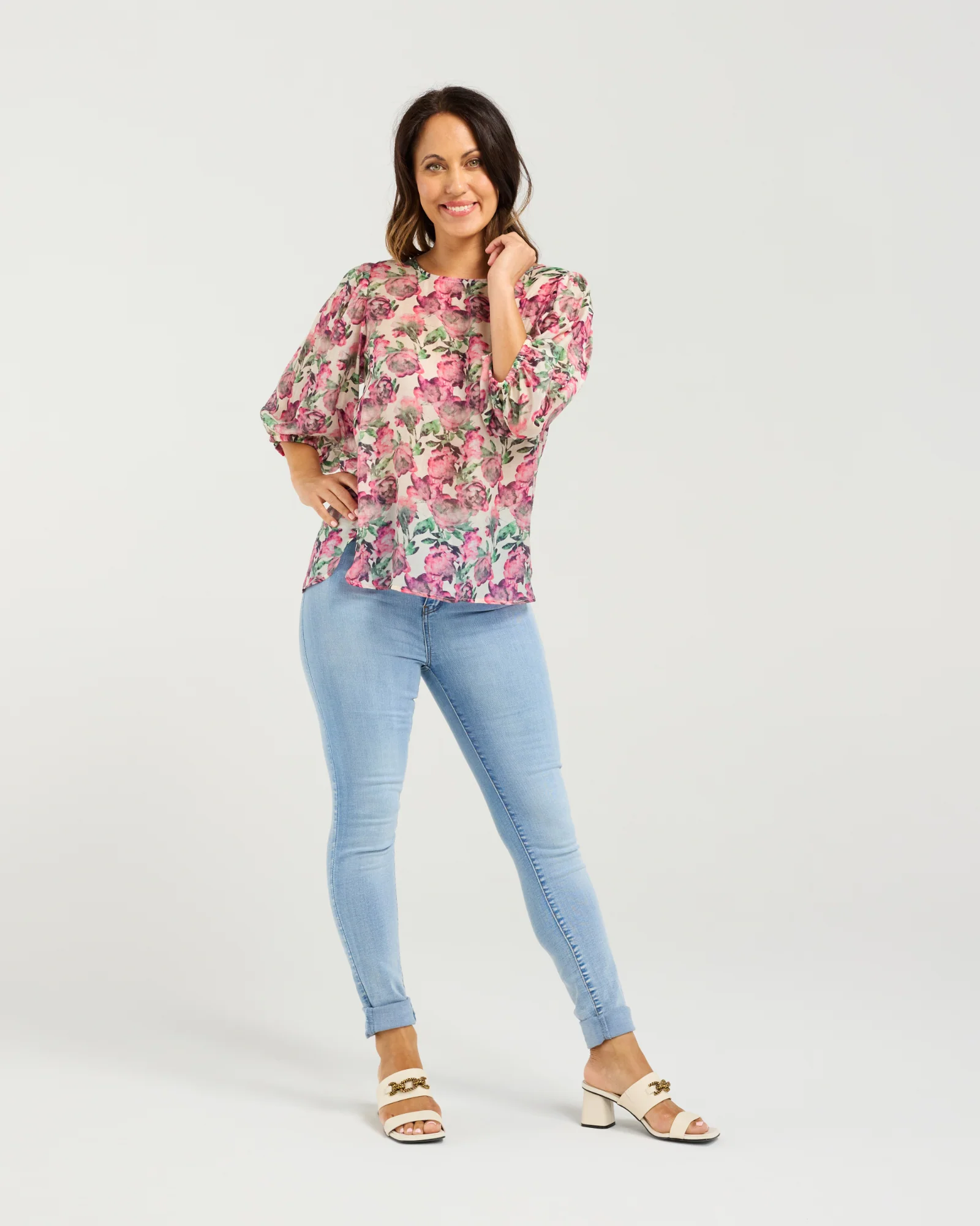 Seduce Ariel Top - Rose Garden - Image 4