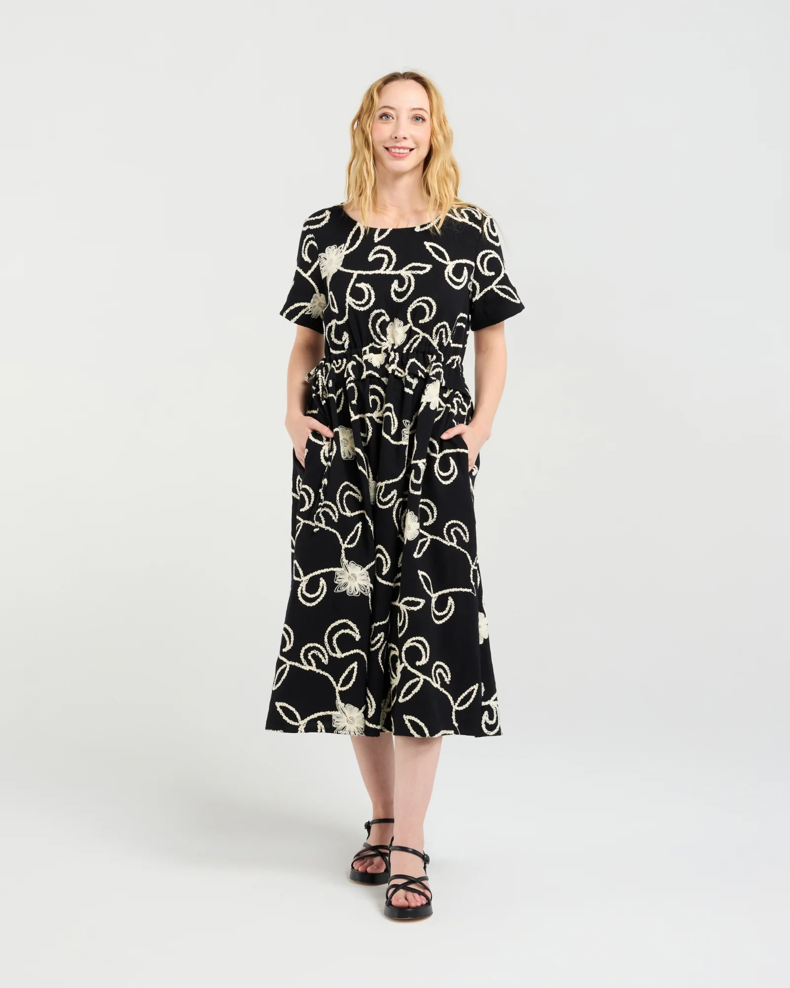 Seduce Brodie Dress - Folk Garden