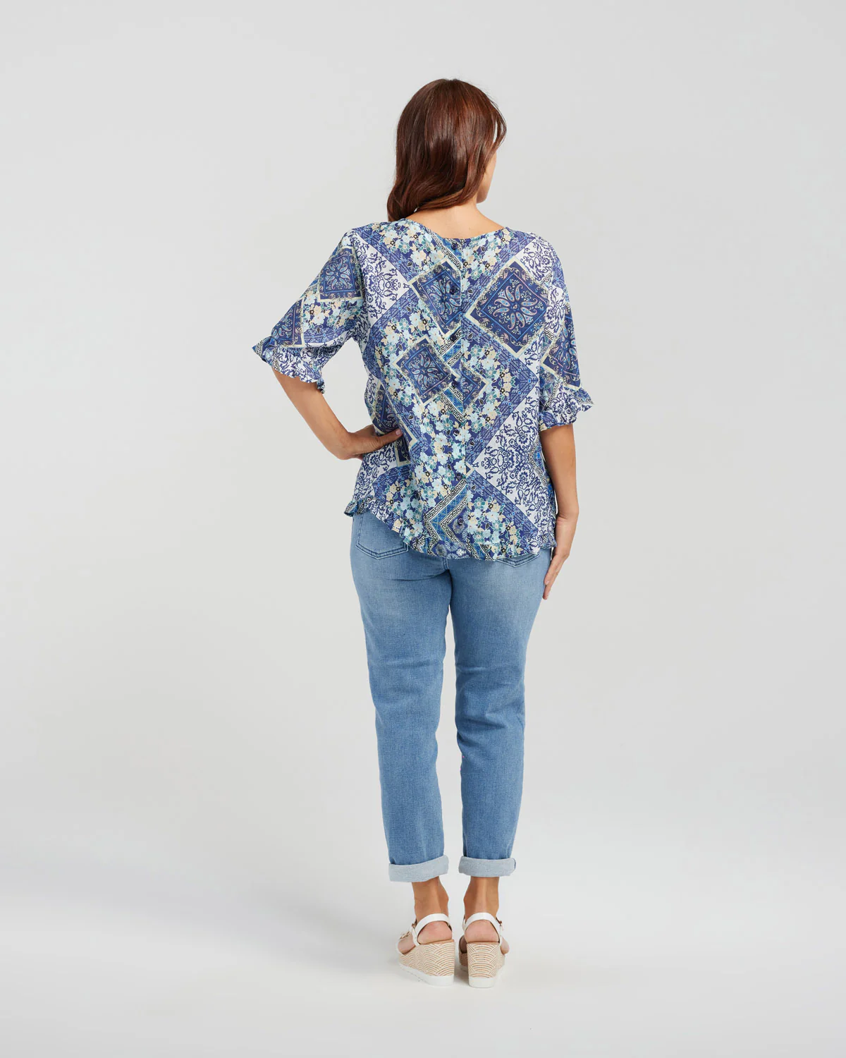 Seduce Dorothy Top - Blue - Image 3