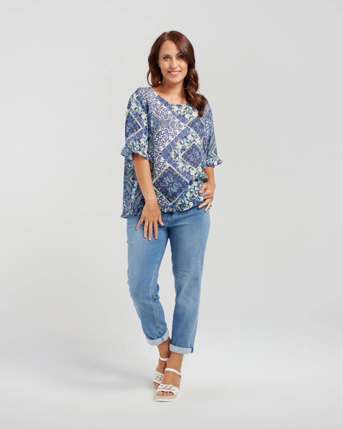 Seduce Dorothy Top - Blue - Image 4