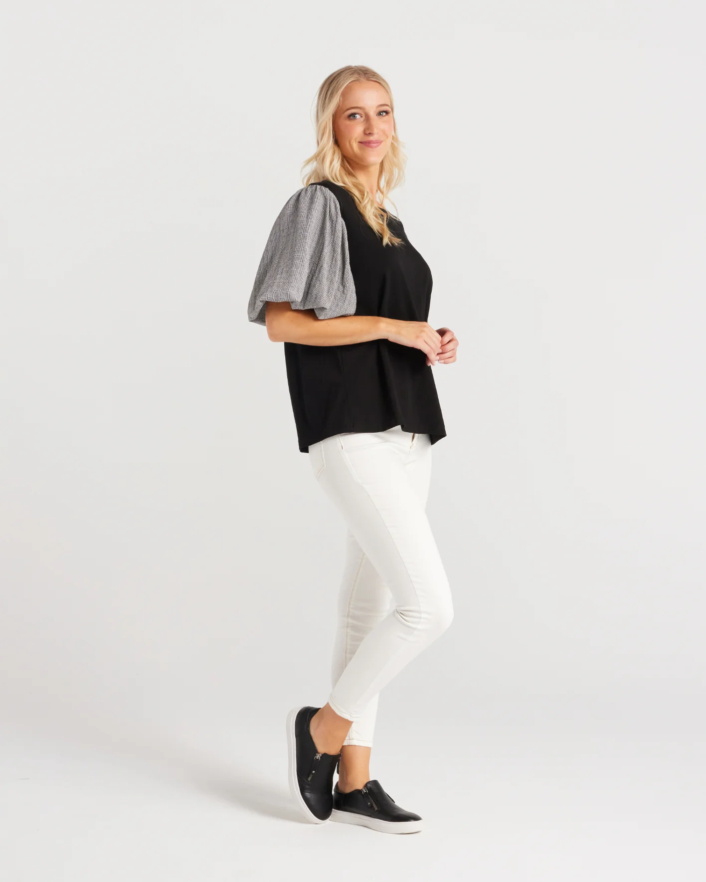 Seduce Eloise Top - Check - Image 3
