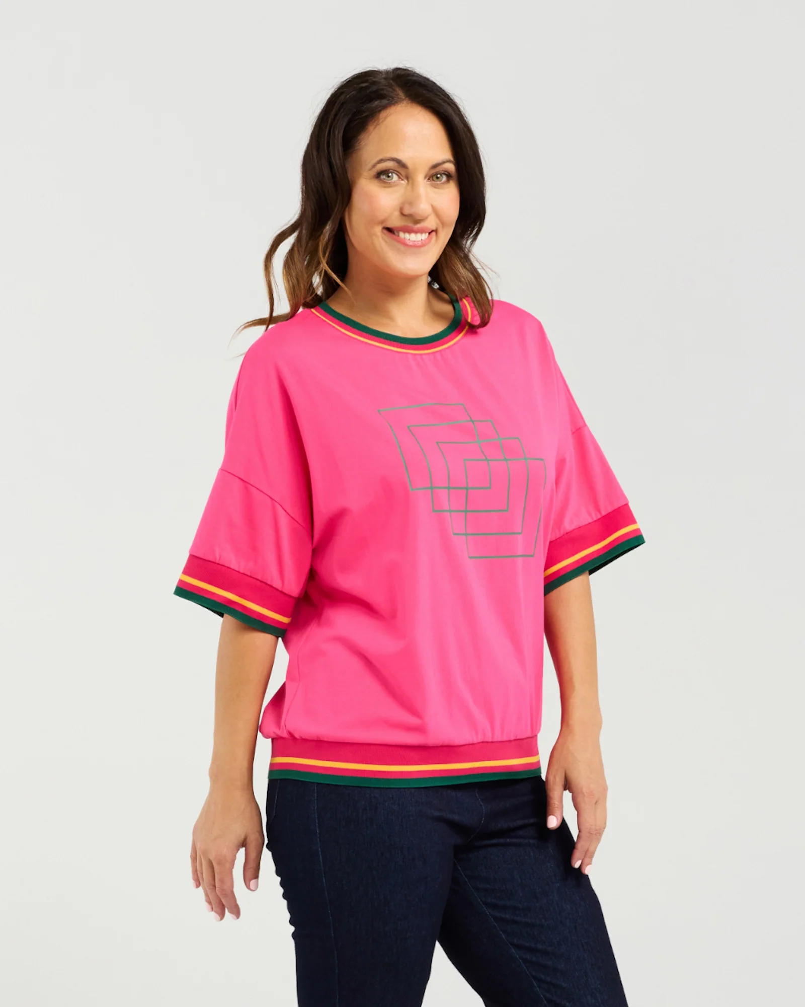 Seduce Gemma Top - Hot Pink - Image 3