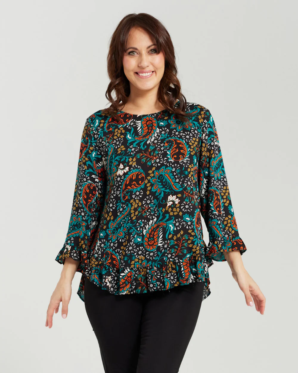 Seduce Gia Top - Black Flax - Image 3