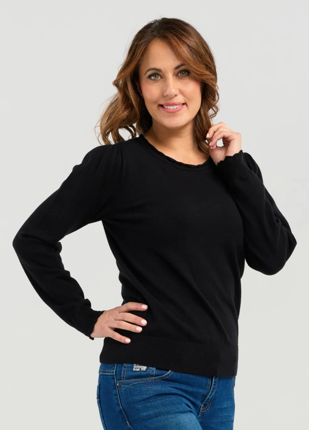 Seduce Halsey Knit- Black