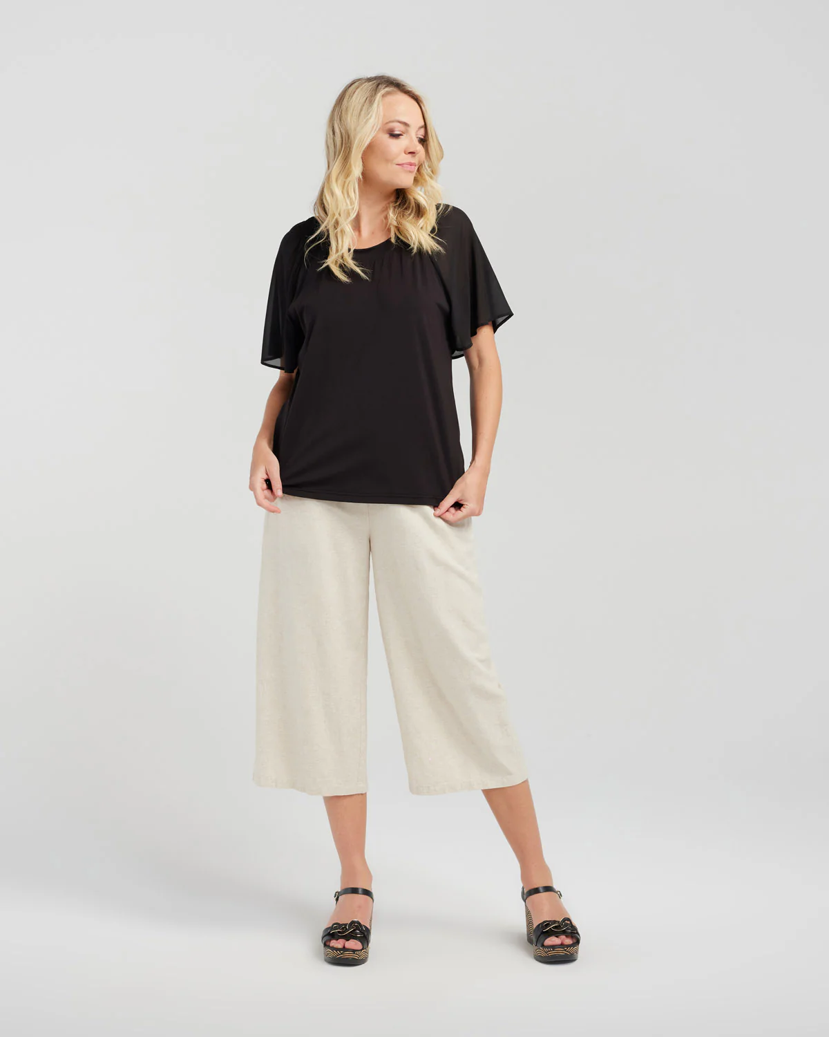 Seduce Jade Top - Black - Image 3