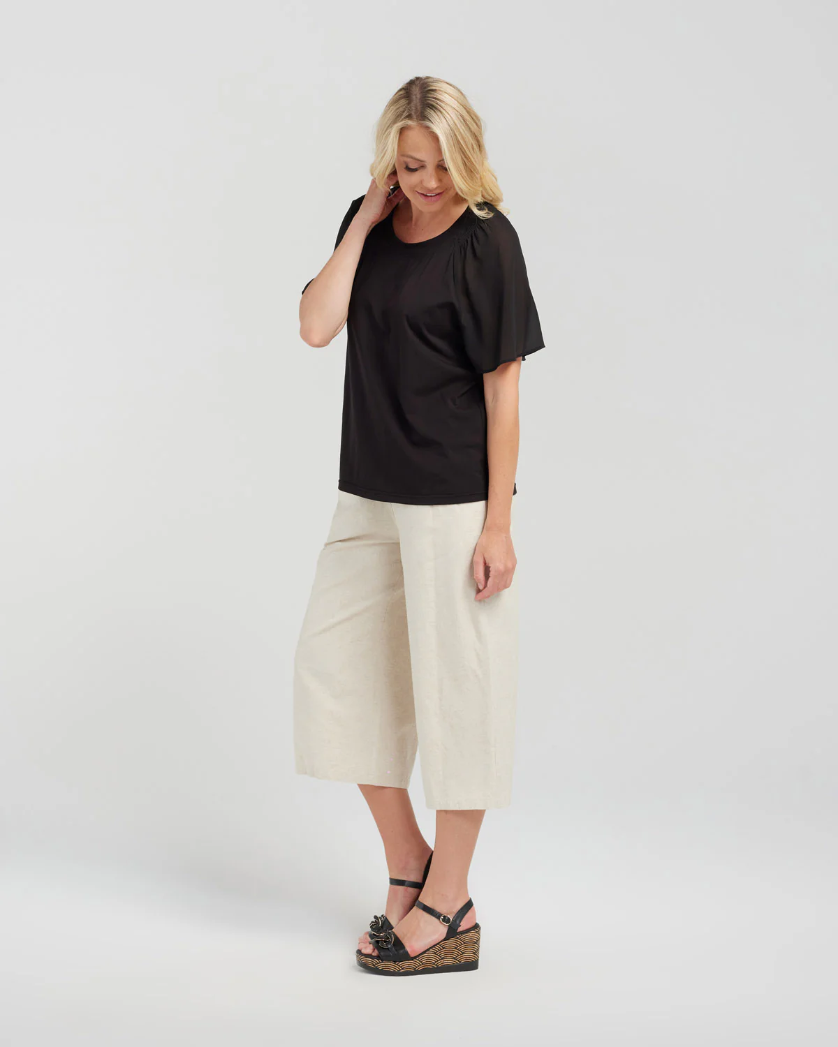 Seduce Jade Top - Black - Image 8