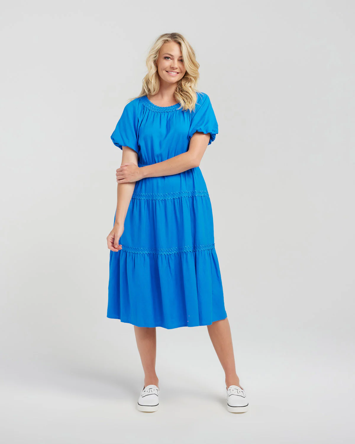 Seduce Jillian Dress - Blue - Image 4